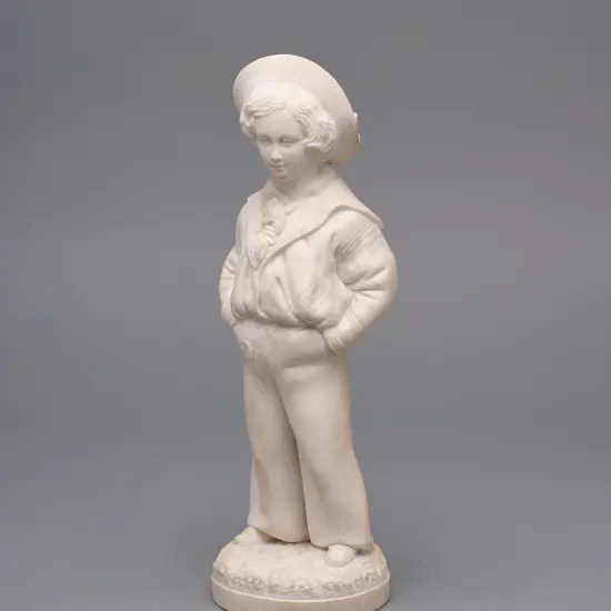 English c.1850 porcelain figure 'Albert Edward, Prince of Wales when 4',